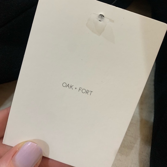 Oak + Fort Oversized Blazer NWT - Picture 2 of 6